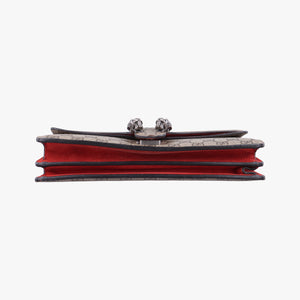 Pre-owned Gucci Dionysus Beige x Red PVC coated canvas×suede 400249 shoulderbag | stylenewstar