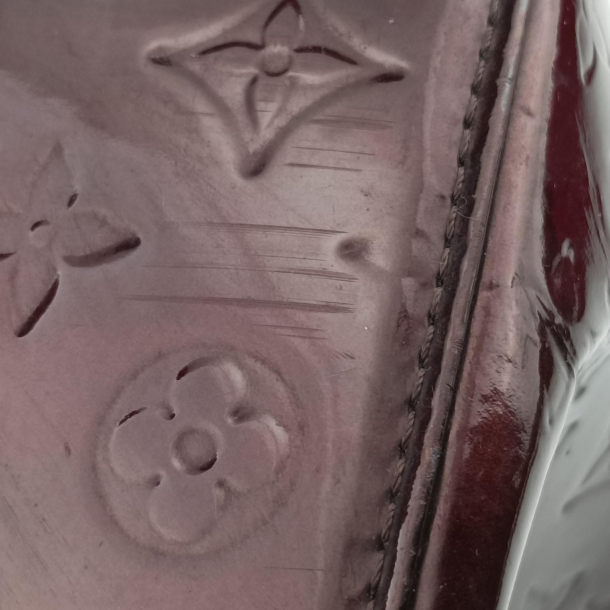 Secondhand Louis Vuitton Brea MM AMARANTE Vernis M91619 handbag | stylenewstar