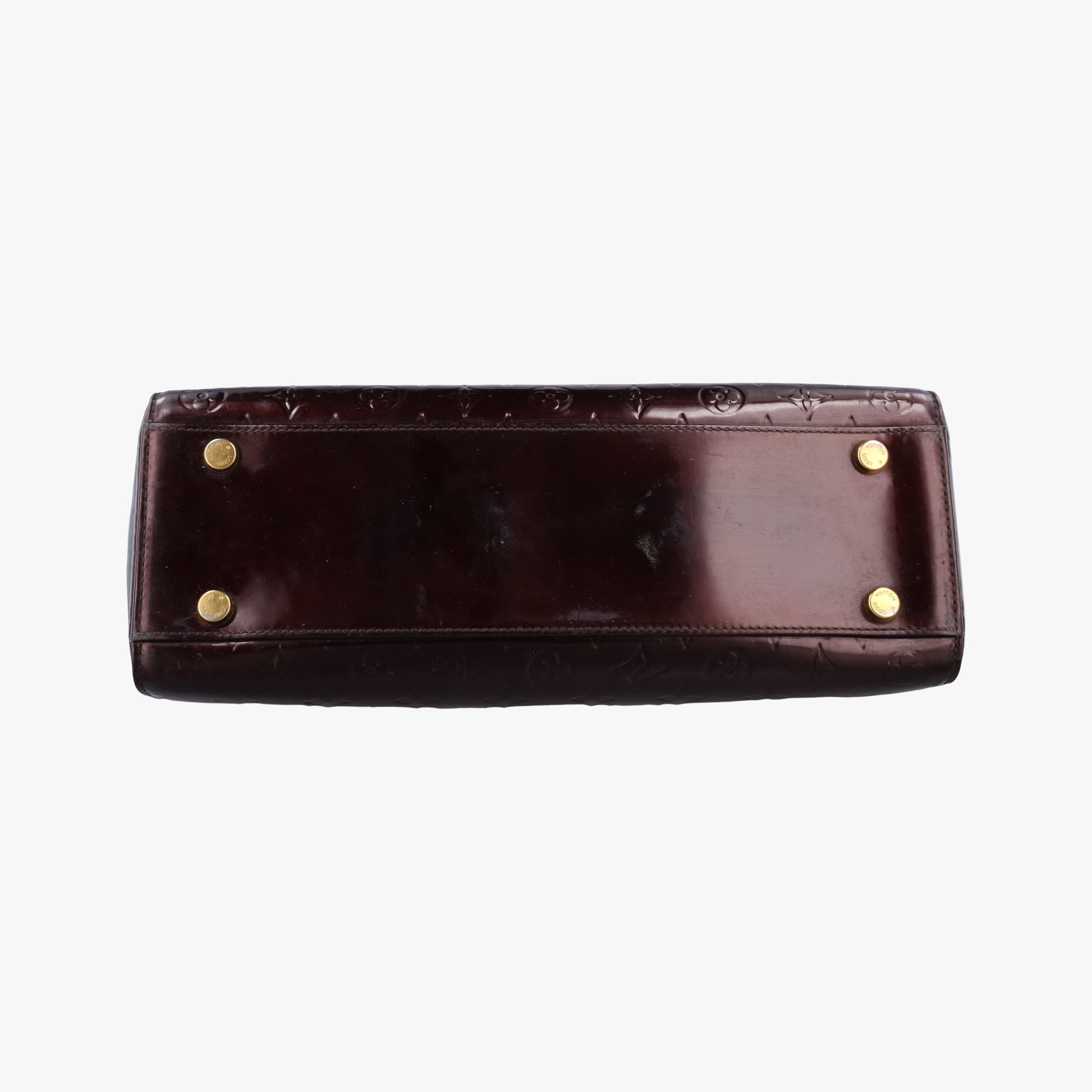 Secondhand Louis Vuitton Brea MM AMARANTE Vernis M91619 handbag | stylenewstar