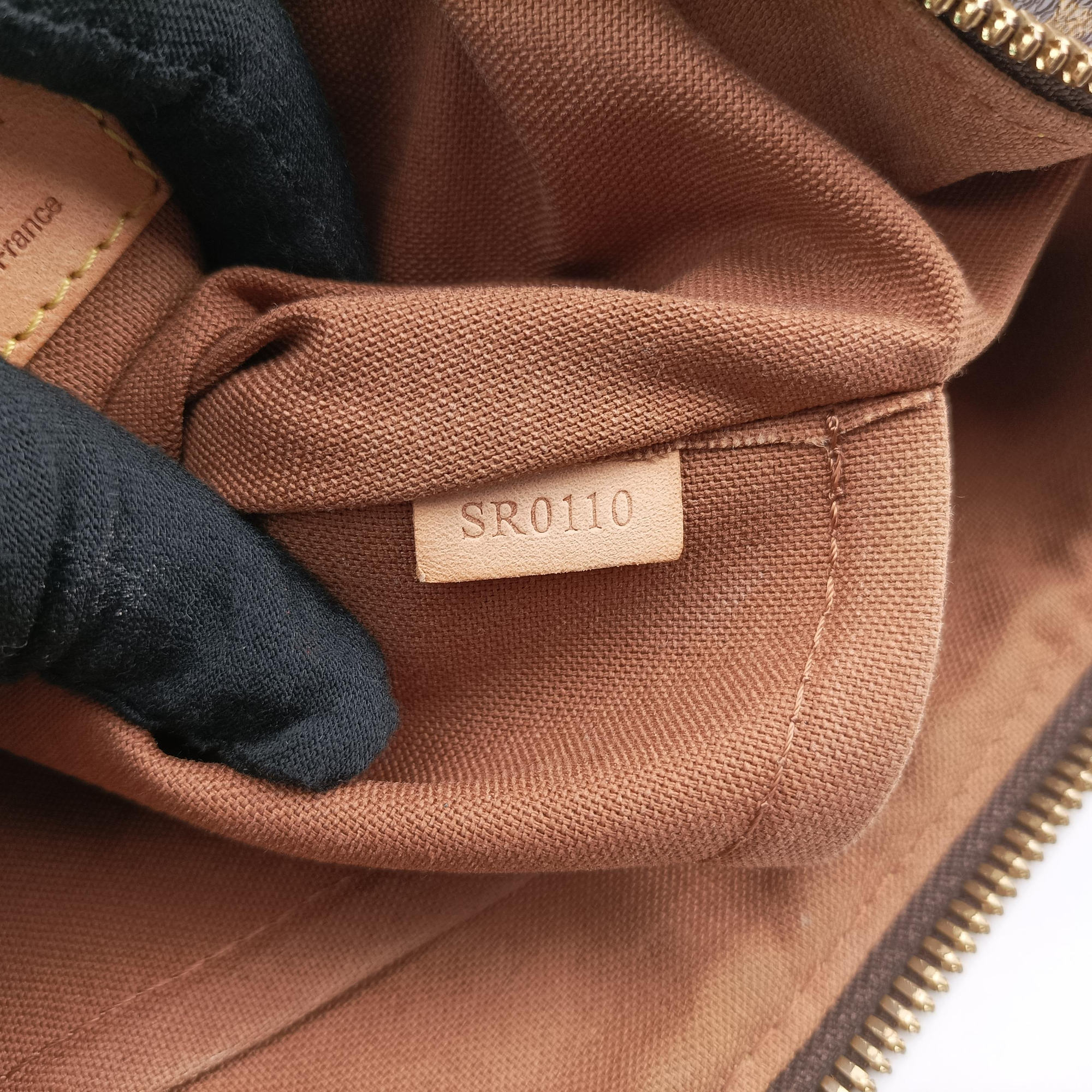 Pre-owned Louis Vuitton PALERMO PM brown Monogram Canvas M40145 shoulderbag | stylenewstar