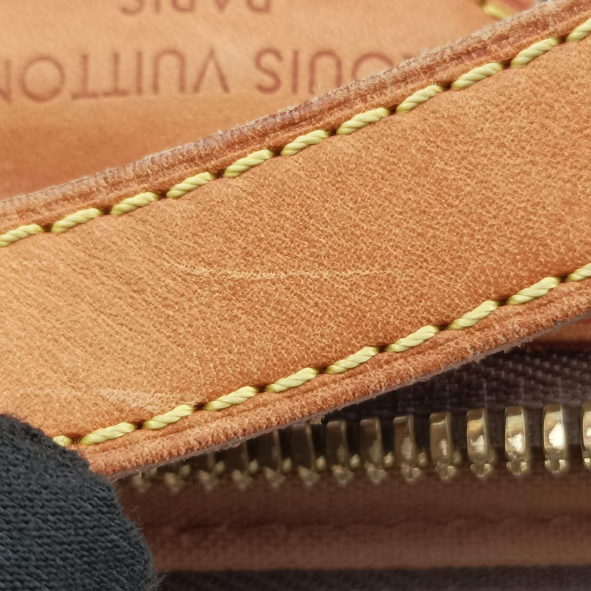 Pre-owned Louis Vuitton PALERMO PM brown Monogram Canvas M40145 shoulderbag | stylenewstar