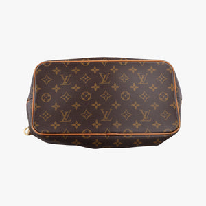 Pre-owned Louis Vuitton PALERMO PM brown Monogram Canvas M40145 shoulderbag | stylenewstar