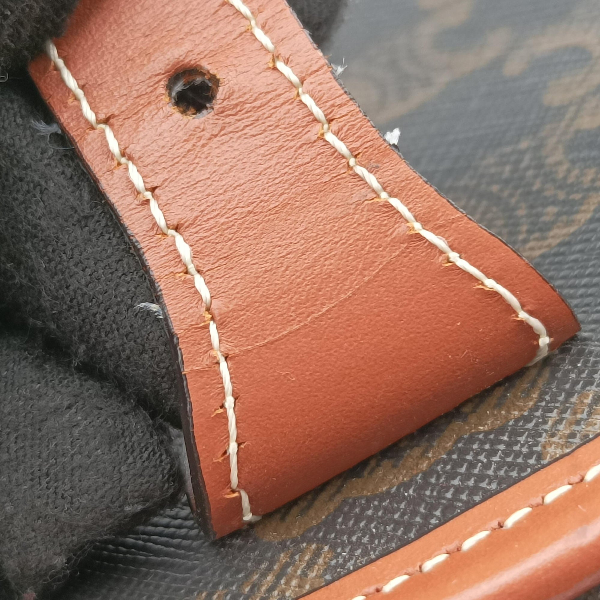 Pre-owned Celine FOLCO Triomphe Brown PVC coated canvas×Leather  shoulderbag | stylenewstar