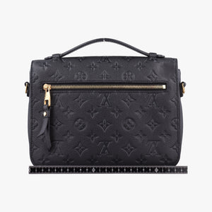 Vintage Louis Vuitton Pochette MeTIS MM Noir Monogram Empreinte M41487 handbag | stylenewstar