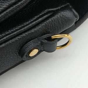 Vintage Louis Vuitton Pochette MeTIS MM Noir Monogram Empreinte M41487 handbag | stylenewstar