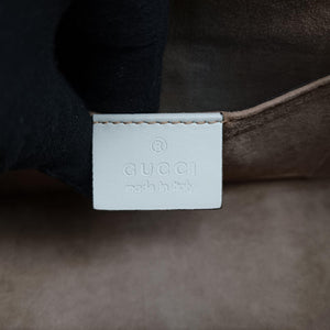 Vintage Gucci Sylvie Ivory×navy×red Leather 470270 shoulderbag | stylenewstar
