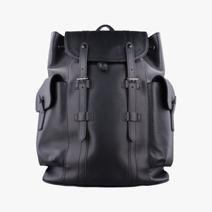 Pre-owned Louis Vuitton ChristopherPM BLACK Epi M50159 backpack/rucksack | stylenewstar