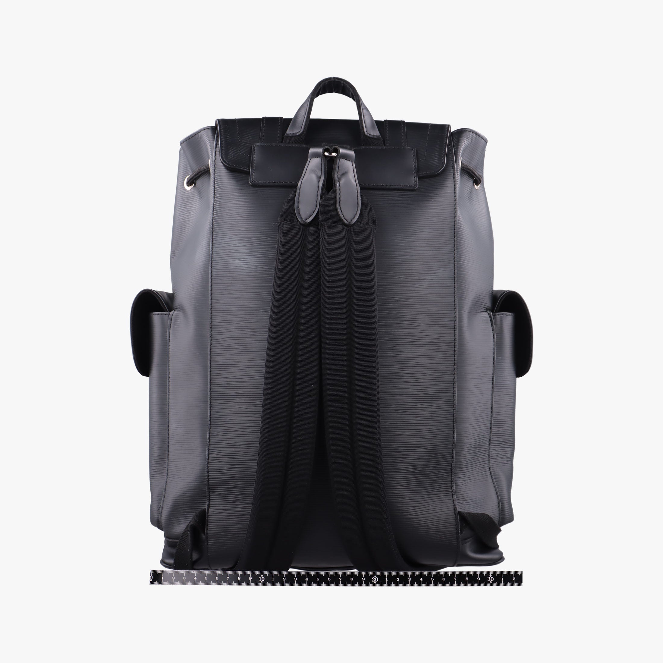 Pre-owned Louis Vuitton ChristopherPM BLACK Epi M50159 backpack/rucksack | stylenewstar