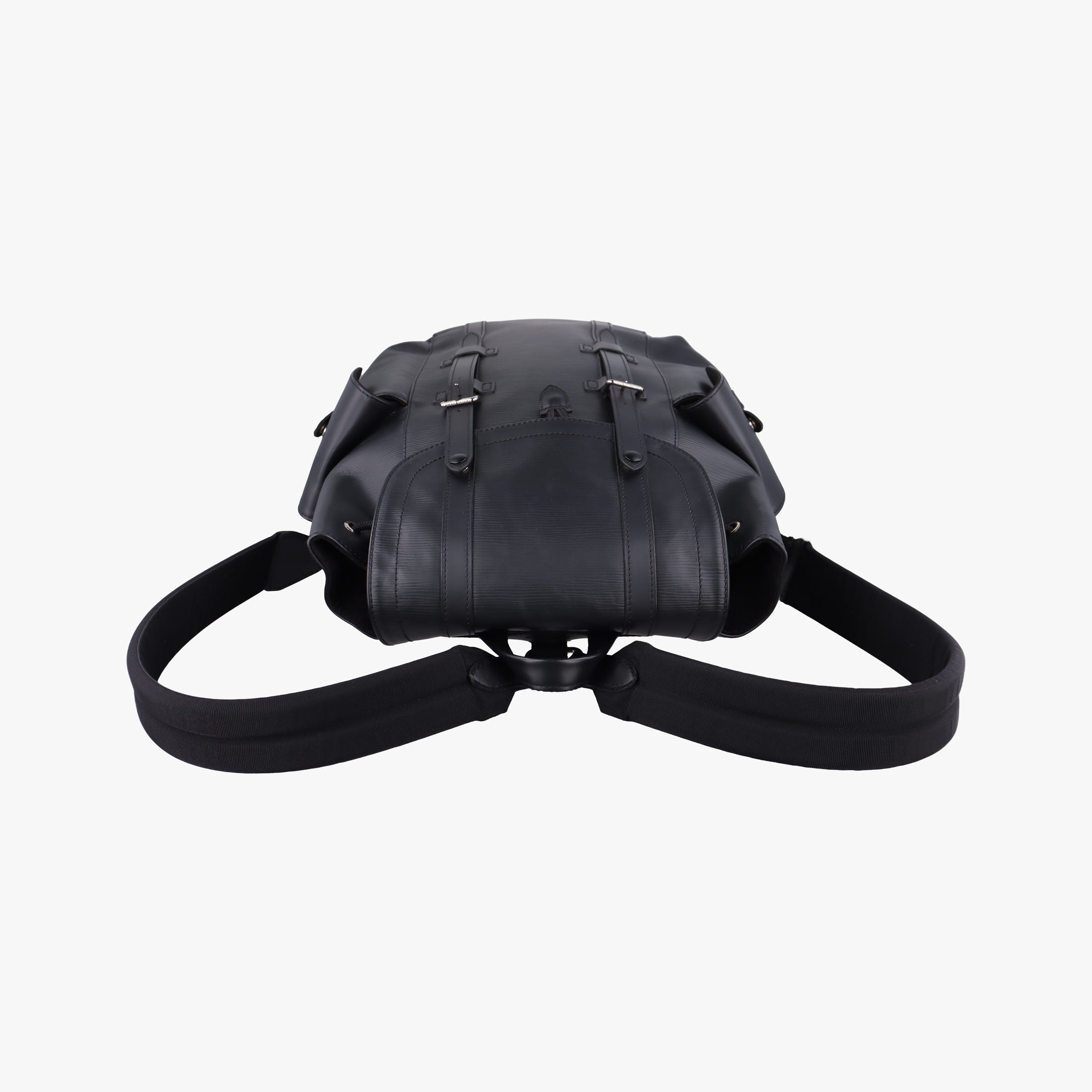 Pre-owned Louis Vuitton ChristopherPM BLACK Epi M50159 backpack/rucksack | stylenewstar