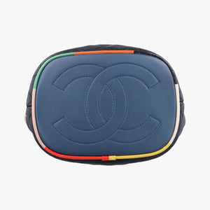 Pre-owned Chanel Drawstring Matelasse Multicolour lambskin A93730 shoulderbag | stylenewstar