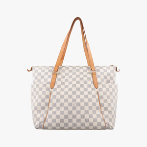 Pre-owned Louis Vuitton TOTALLY MM Azur Damier Canvas N51262 shoulderbag | stylenewstar