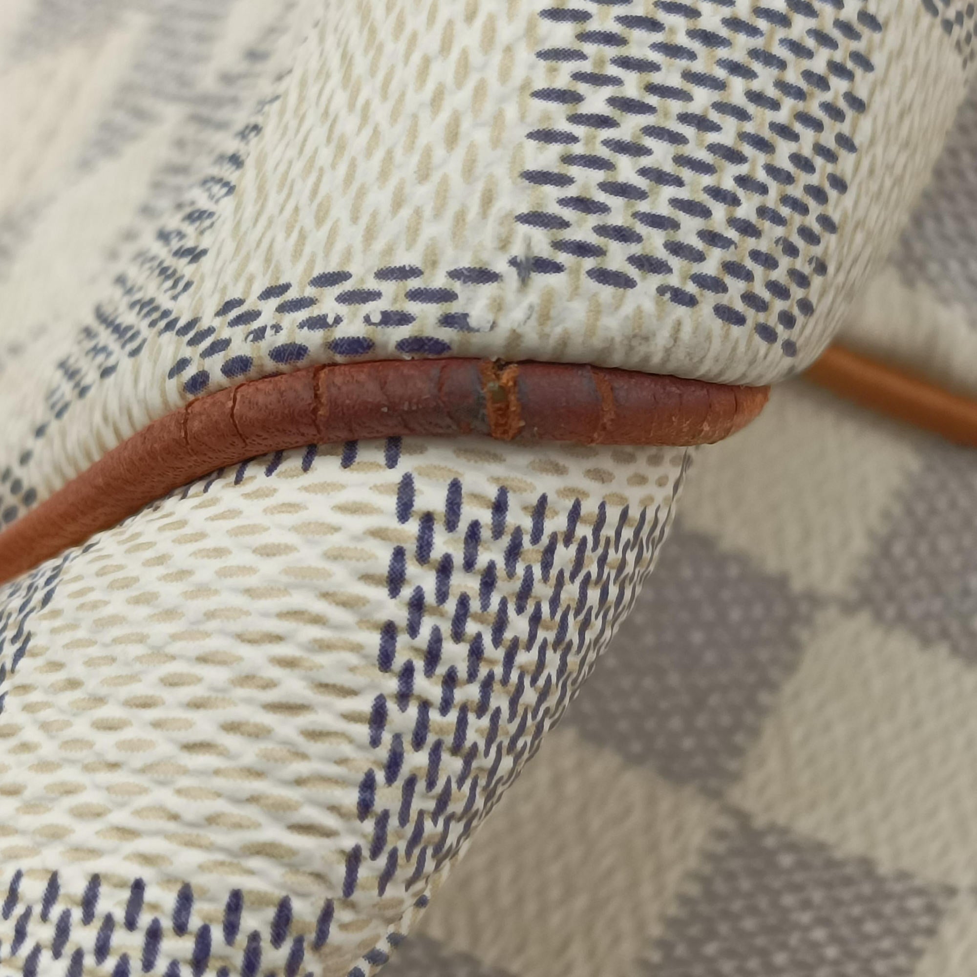 Pre-owned Louis Vuitton TOTALLY MM Azur Damier Canvas N51262 shoulderbag | stylenewstar