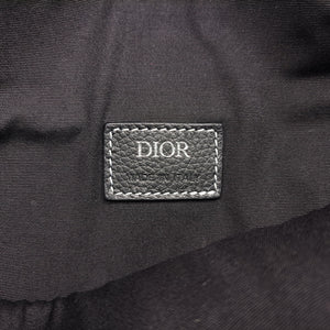 Secondhand Christian Dior saddle Black leather  bum bag/waist bag | stylenewstar