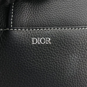 Secondhand Christian Dior saddle Black leather  bum bag/waist bag | stylenewstar