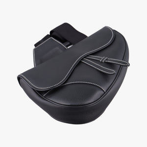 Secondhand Christian Dior saddle Black leather  bum bag/waist bag | stylenewstar