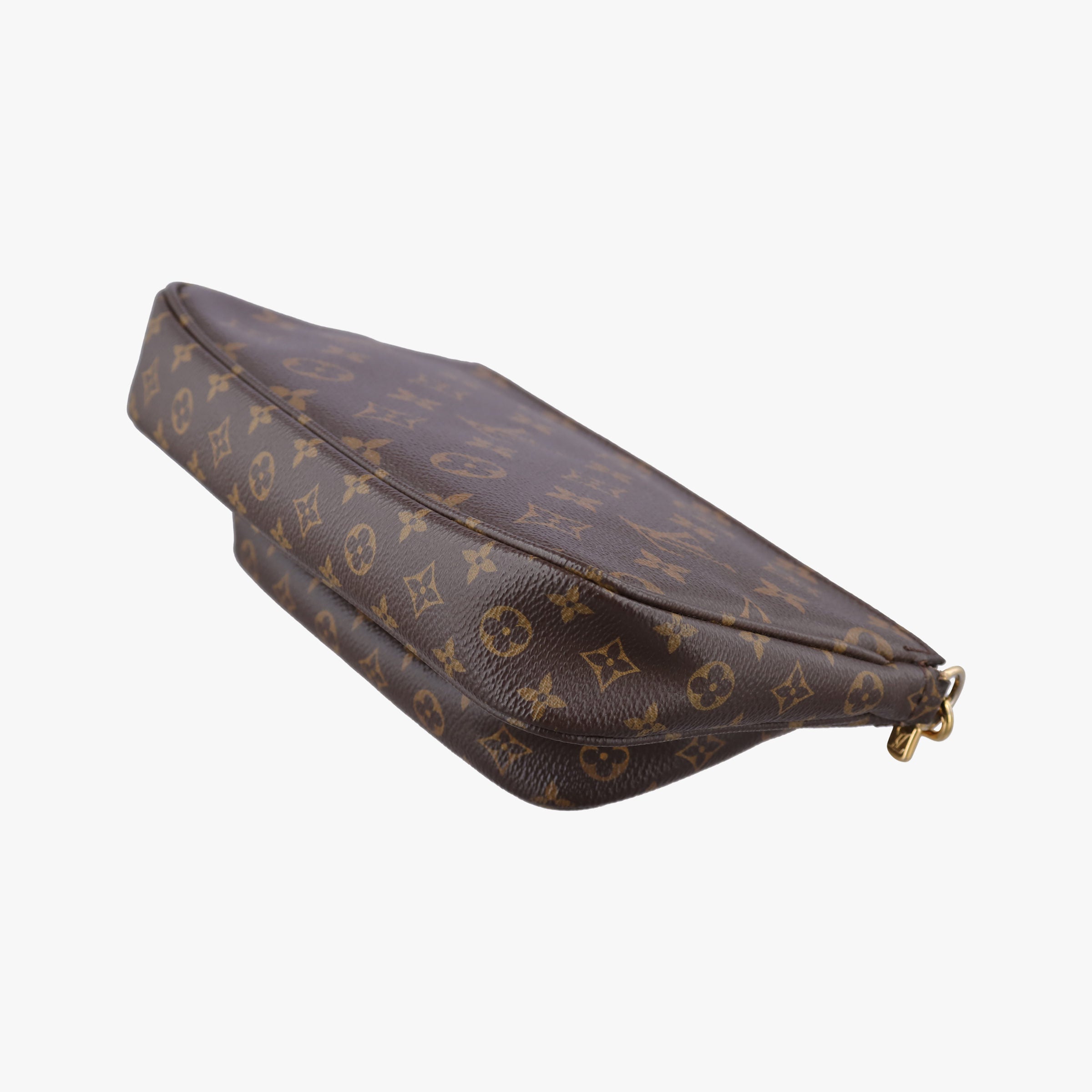 Secondhand Louis Vuitton MULTI POCHETTE ACCESSOIRES brown×khaki Monogram Canvas M44840 shoulderbag | stylenewstar
