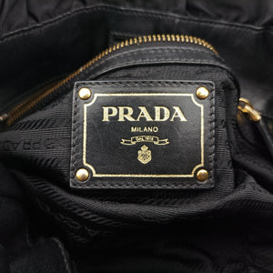 Secondhand Prada Gaufre Black Nylon BR4259 shoulderbag | stylenewstar