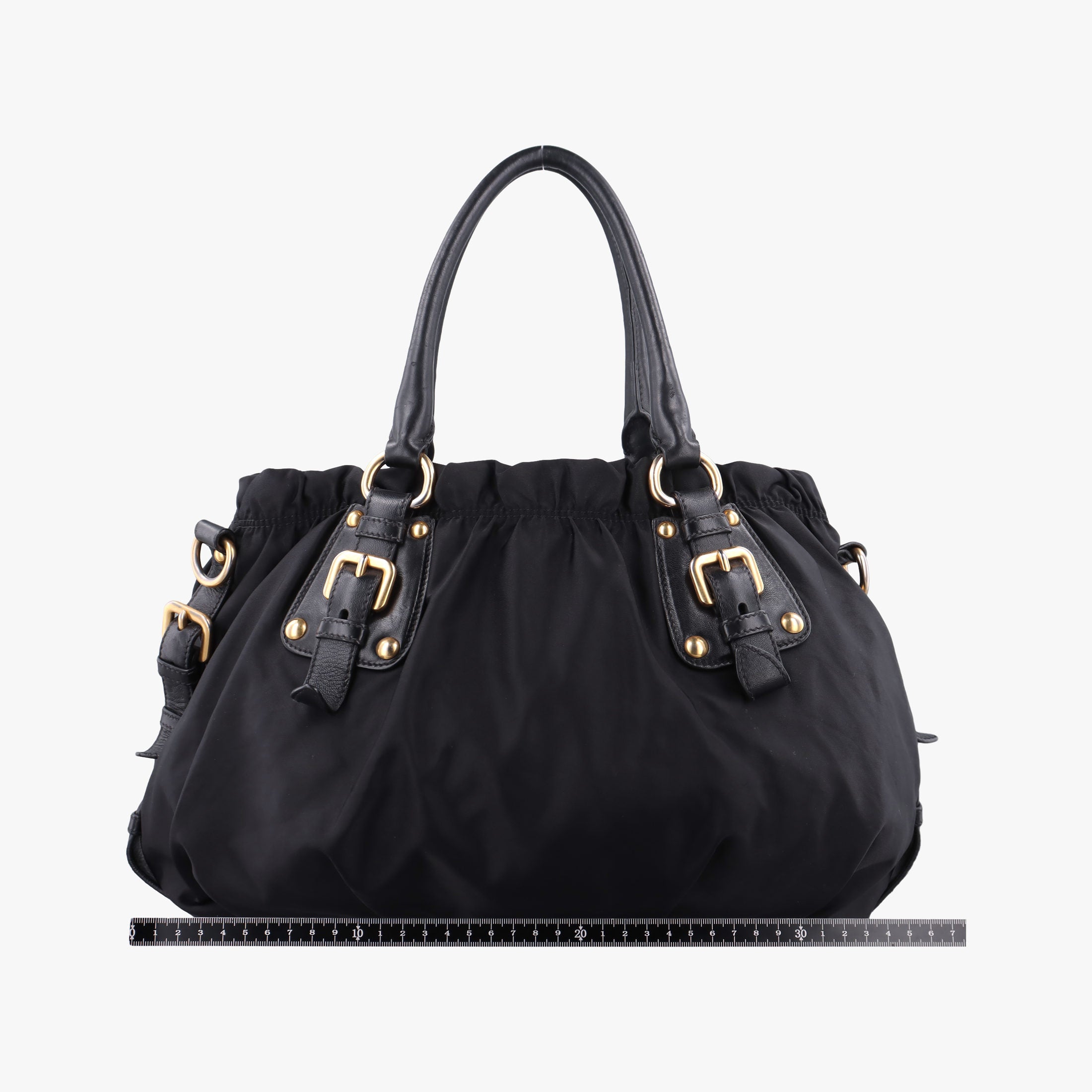 Secondhand Prada Gaufre Black Nylon BR4259 shoulderbag | stylenewstar