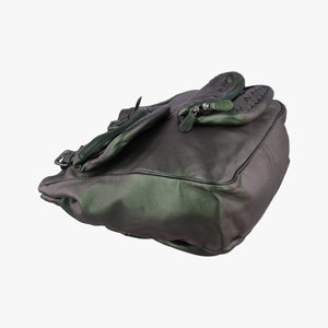 Secondhand Bottega Veneta Iridescent Scarabee Iridescent Multi Pocket Tote  Iridescent Green Leather  shoulderbag | stylenewstar