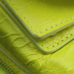 Pre-owned Balenciaga Superbusy XS Sling Bag Yellow leather 568008 shoulderbag | stylenewstar
