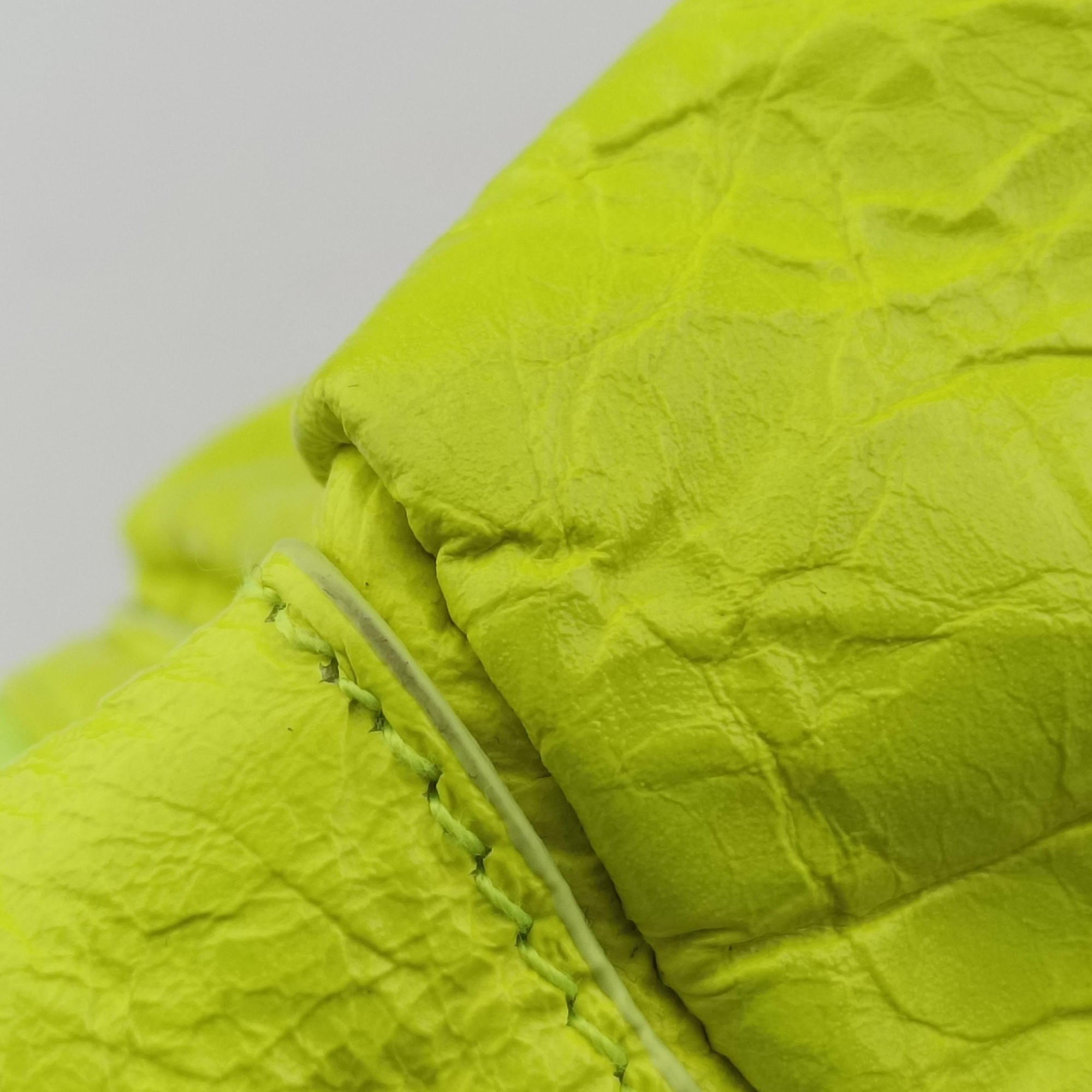 Pre-owned Balenciaga Superbusy XS Sling Bag Yellow leather 568008 shoulderbag | stylenewstar