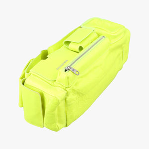 Pre-owned Balenciaga Superbusy XS Sling Bag Yellow leather 568008 shoulderbag | stylenewstar