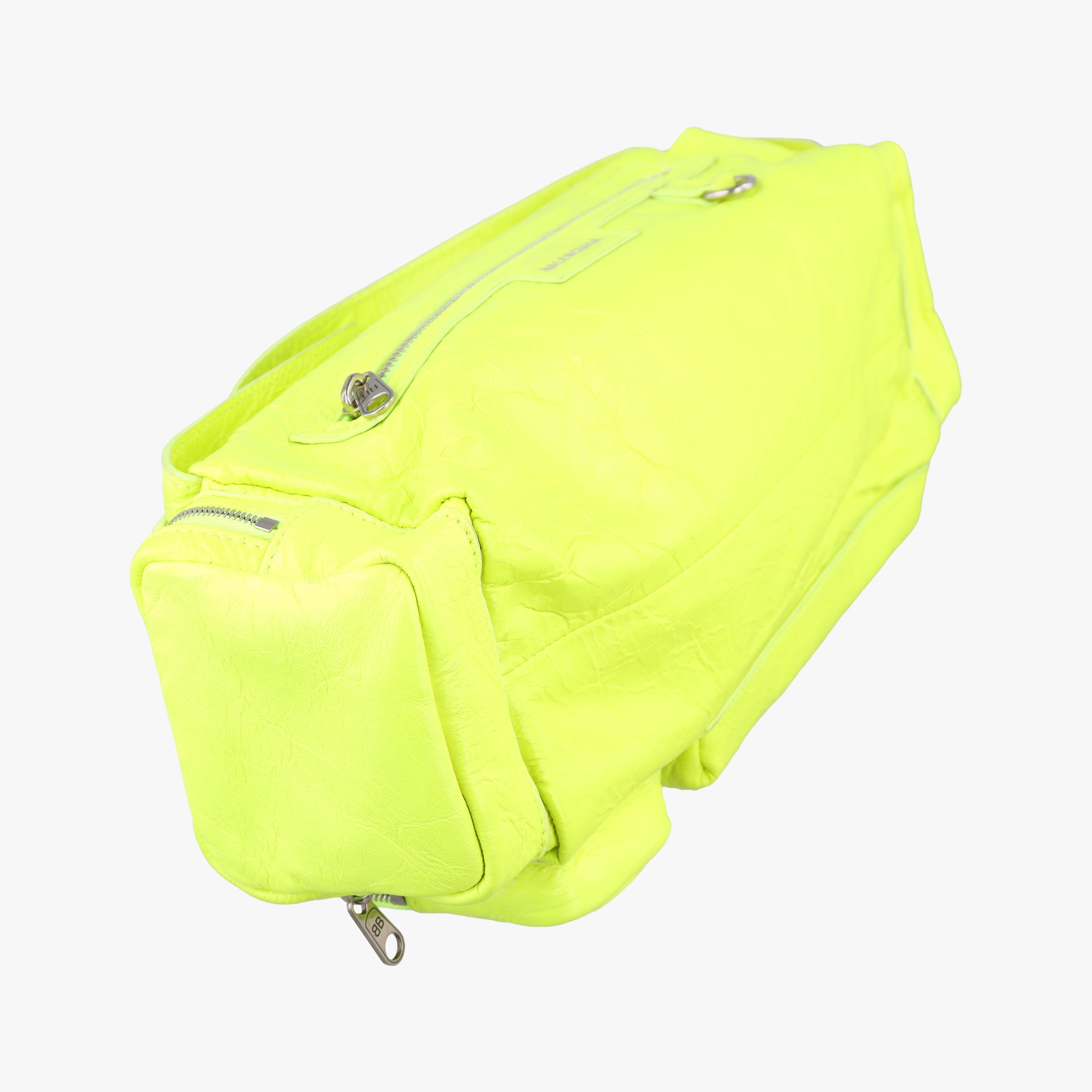 Pre-owned Balenciaga Superbusy XS Sling Bag Yellow leather 568008 shoulderbag | stylenewstar