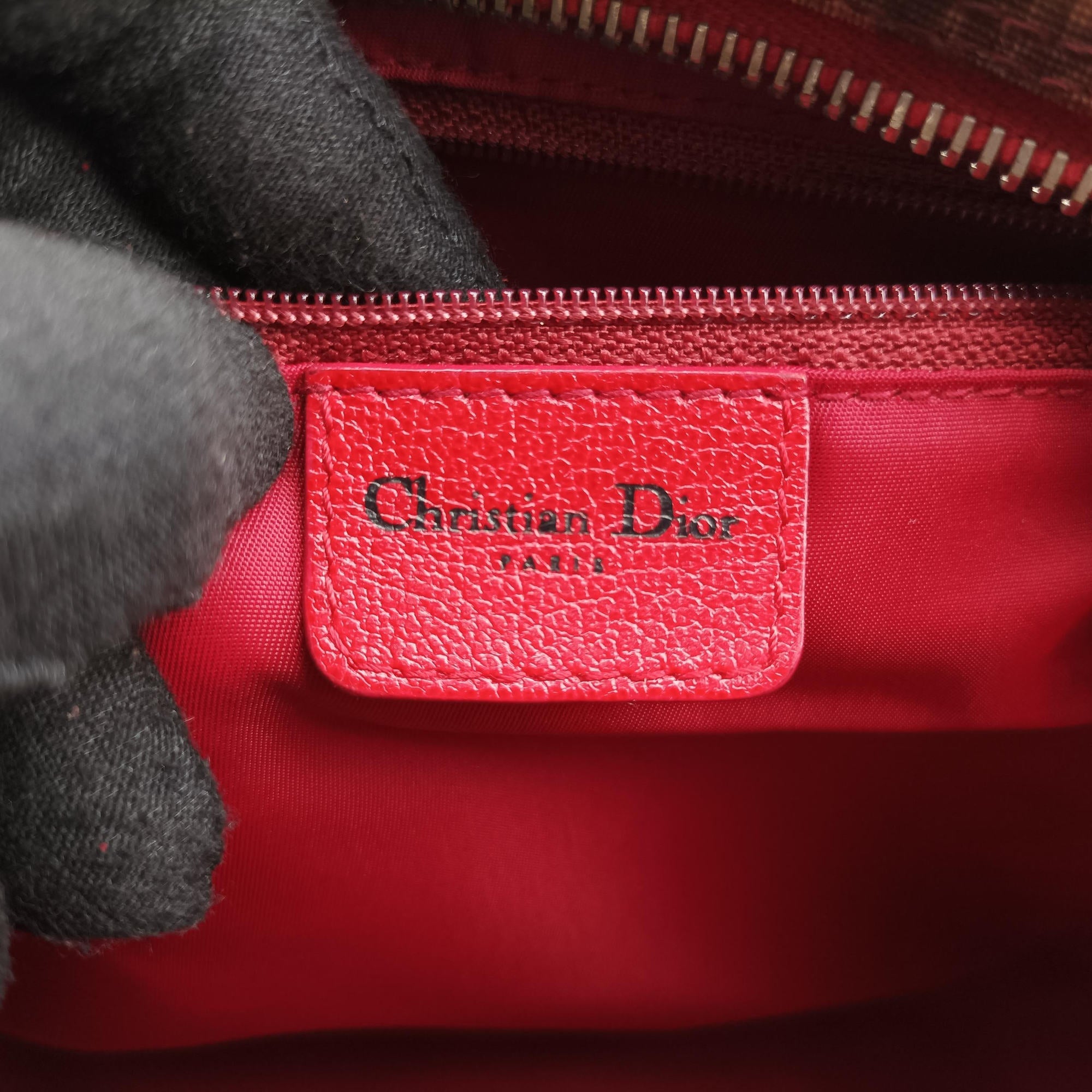 Pre-owned Christian Dior Rasta Trotter Messenger beige×Multicolour PVC coated canvas  shoulderbag | stylenewstar