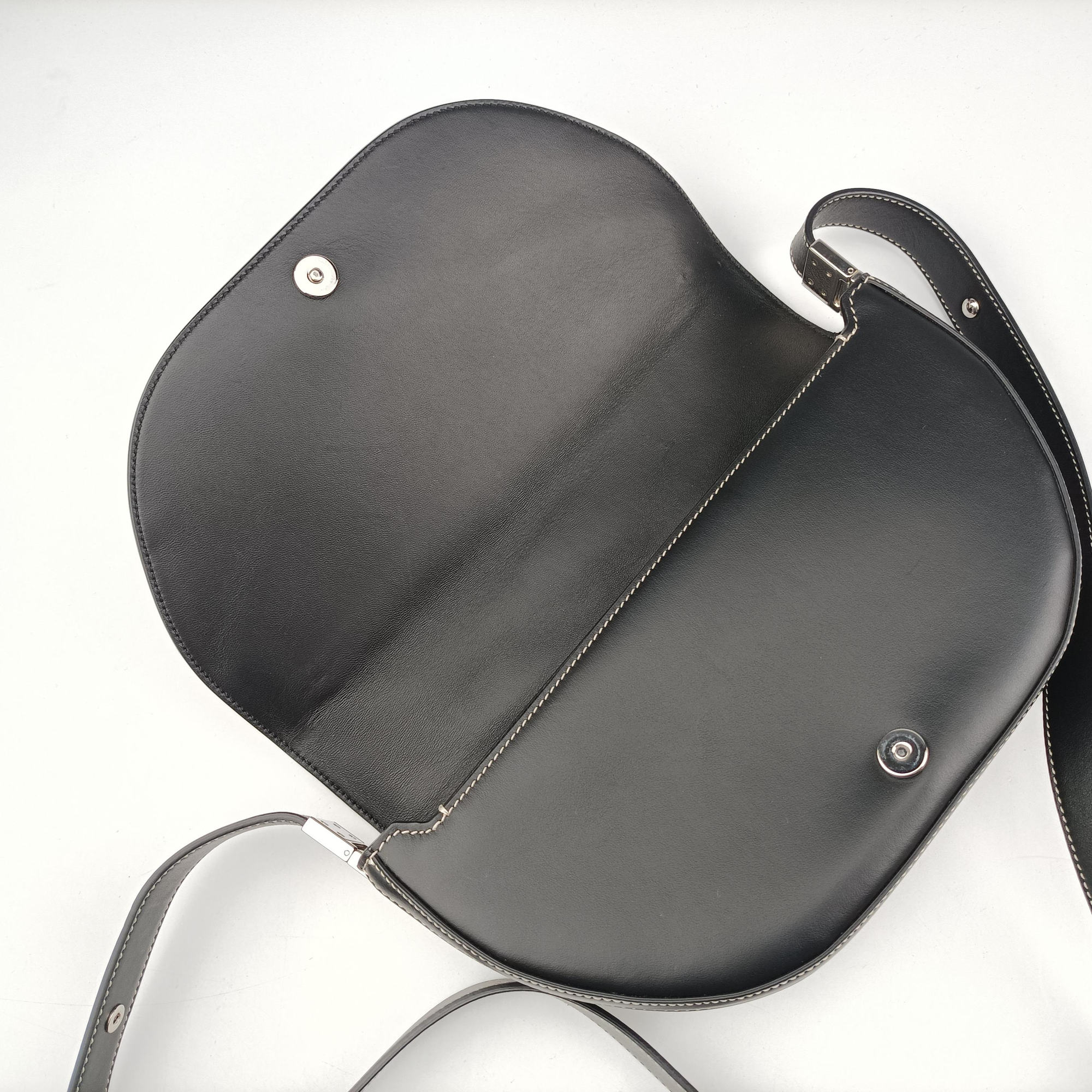 Secondhand Burberry Olympia Multicolour canvas×leather  shoulderbag | stylenewstar