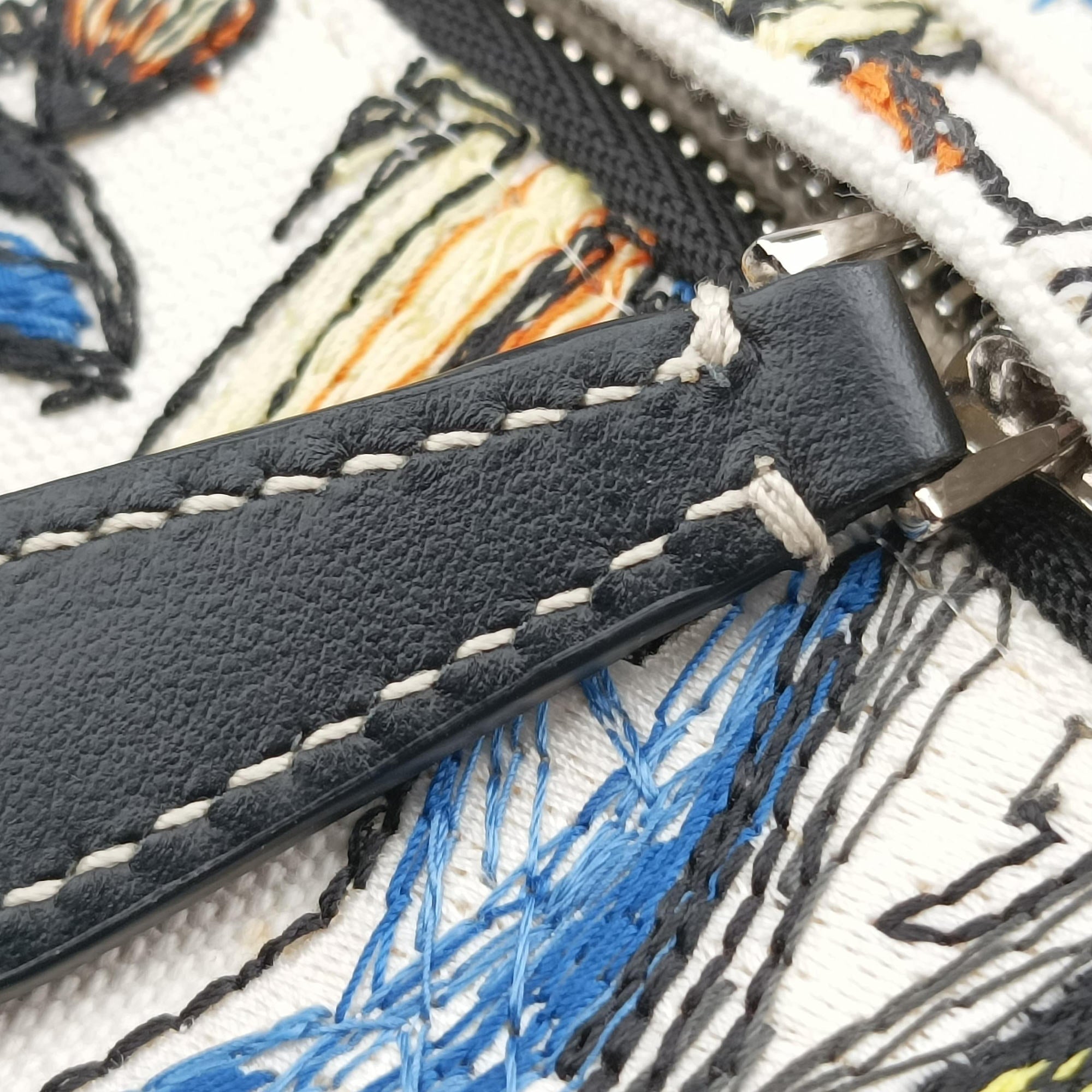 Secondhand Burberry Olympia Multicolour canvas×leather  shoulderbag | stylenewstar