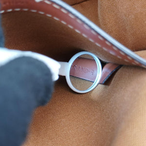 Secondhand Celine FOLCO Triomphe Brown PVC coated canvas  shoulderbag | stylenewstar