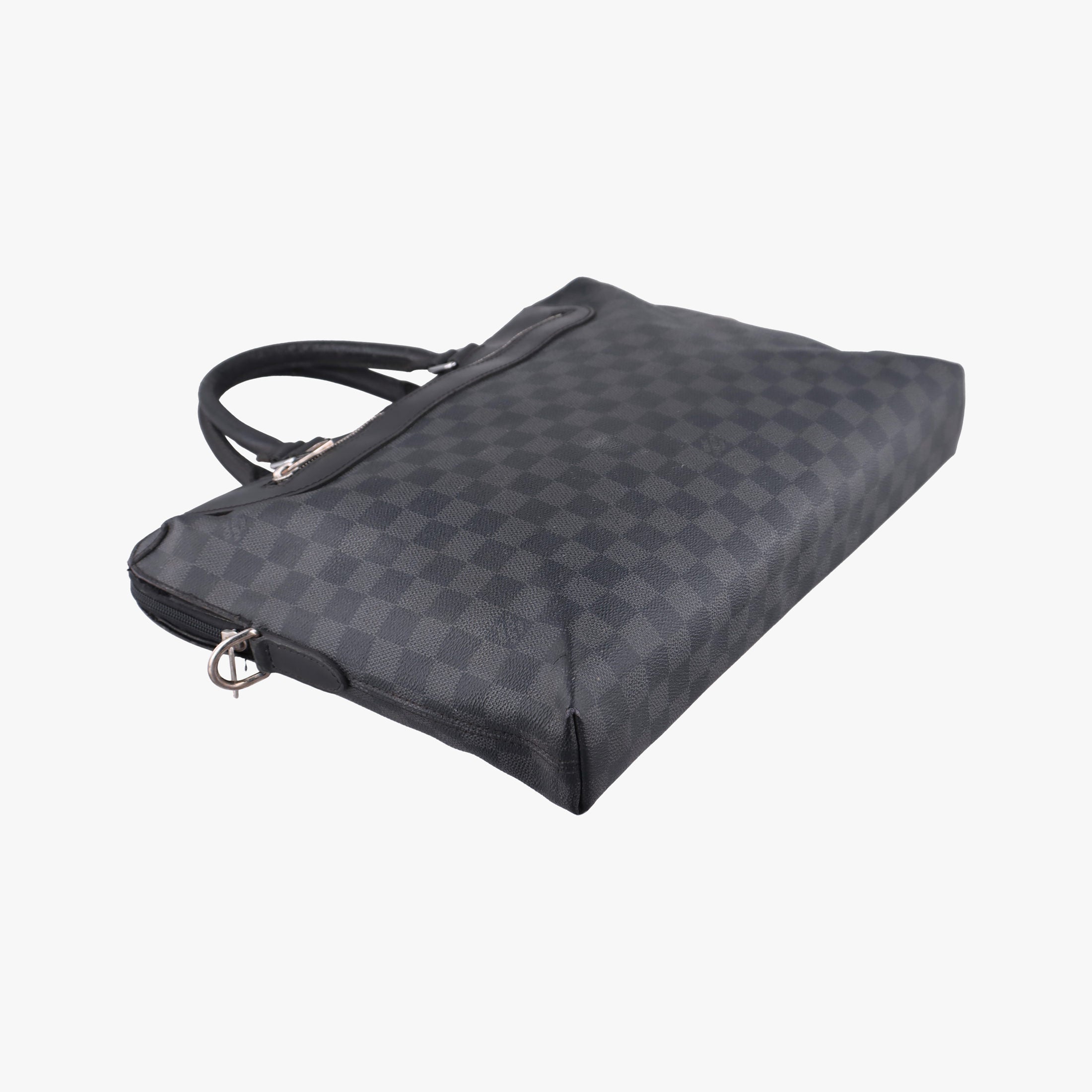 Secondhand Louis Vuitton Porte-Documents Jour NM Noir Damier Graphite N48260 handbag | stylenewstar