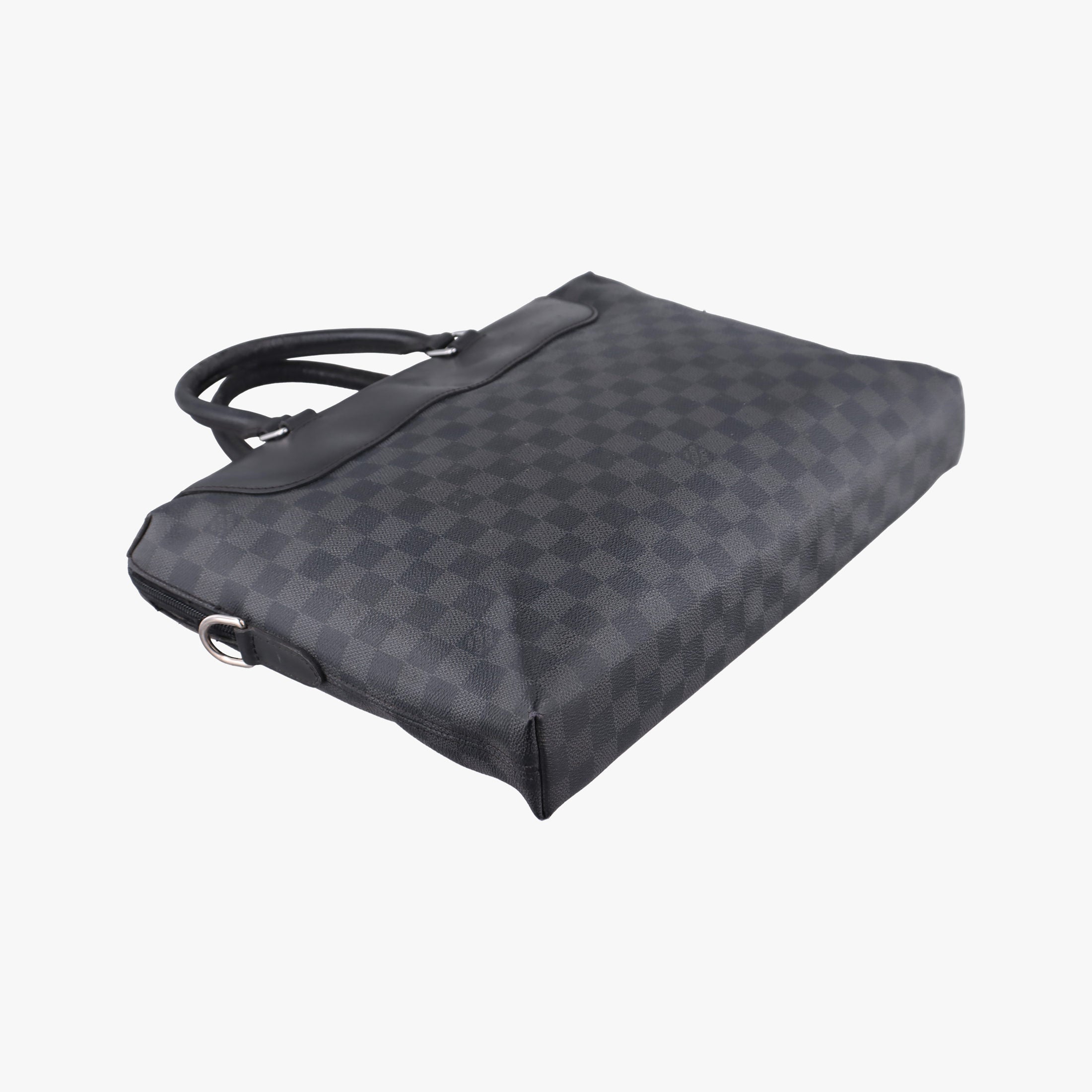 Secondhand Louis Vuitton Porte-Documents Jour NM Noir Damier Graphite N48260 handbag | stylenewstar
