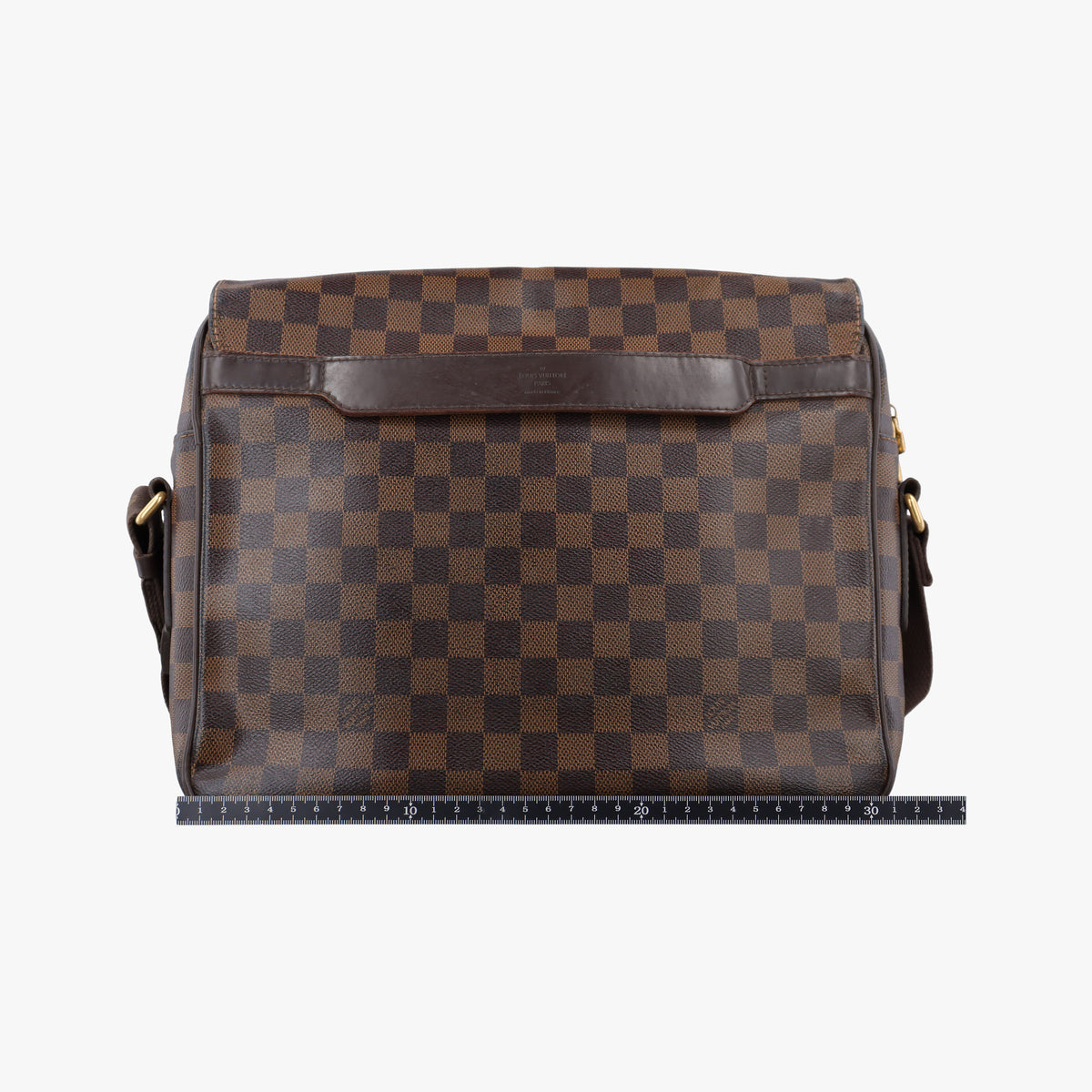 Pre-owned Louis Vuitton SHELTON EBENE Damier Canvas N41149 shoulderbag | stylenewstar