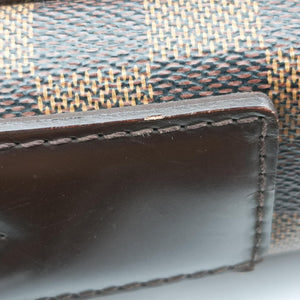 Pre-owned Louis Vuitton SHELTON EBENE Damier Canvas N41149 shoulderbag | stylenewstar