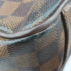 Pre-owned Louis Vuitton SHELTON EBENE Damier Canvas N41149 shoulderbag | stylenewstar