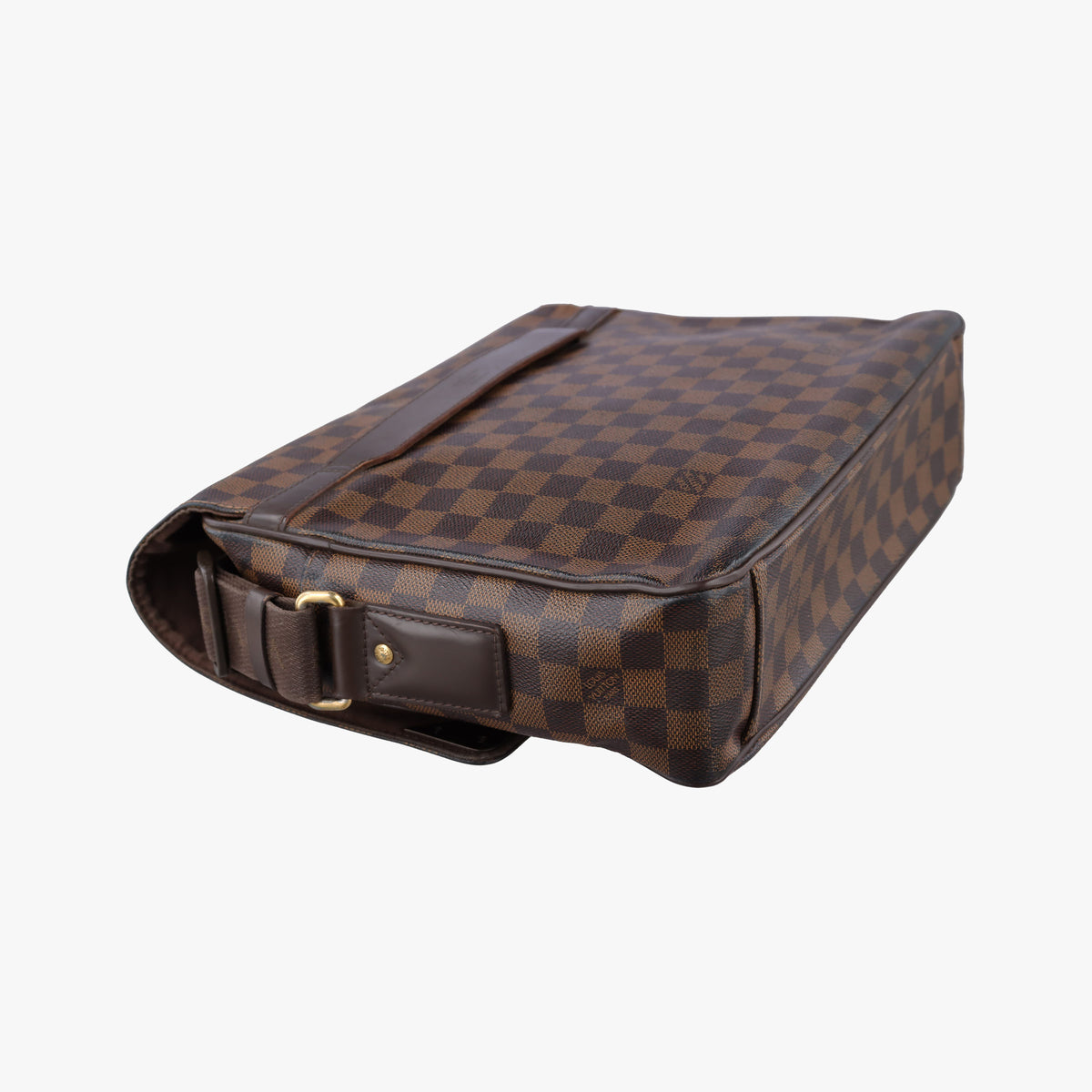 Pre-owned Louis Vuitton SHELTON EBENE Damier Canvas N41149 shoulderbag | stylenewstar
