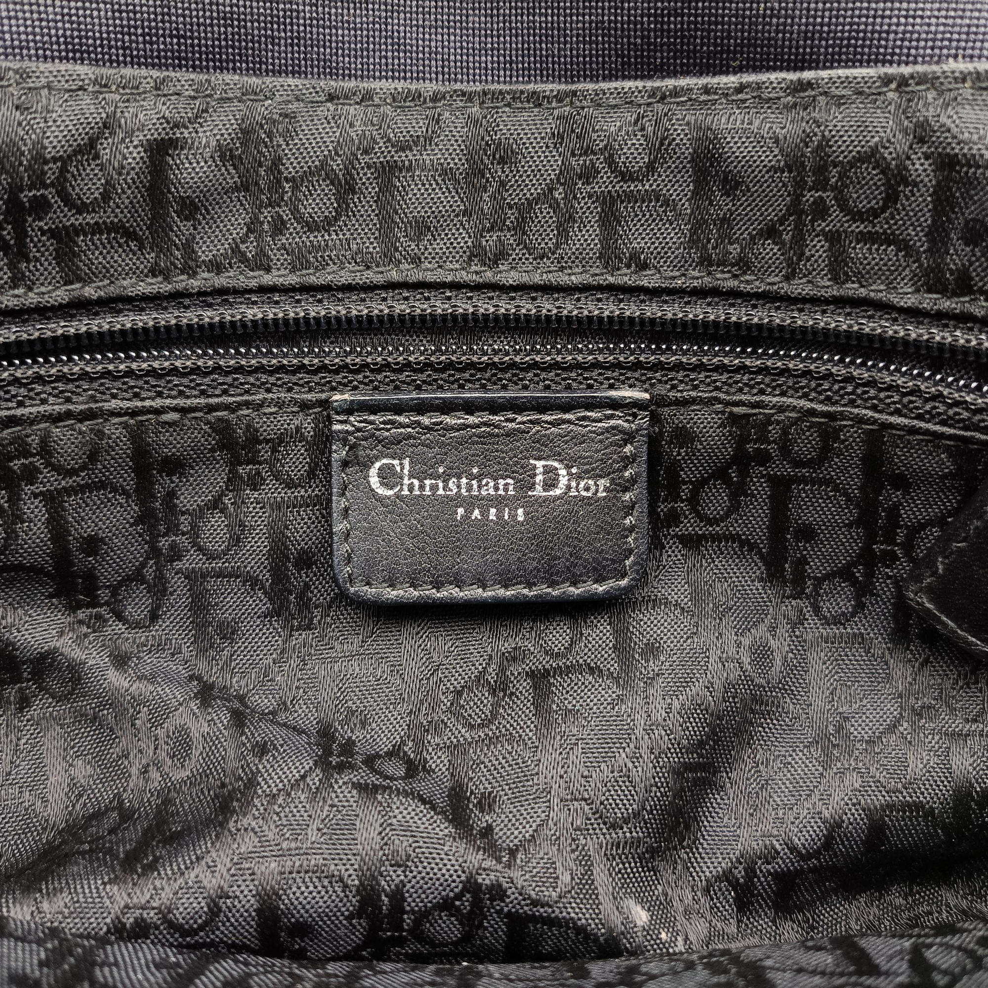 Secondhand Christian Dior Hardcore Navy Canvas  shoulderbag | stylenewstar