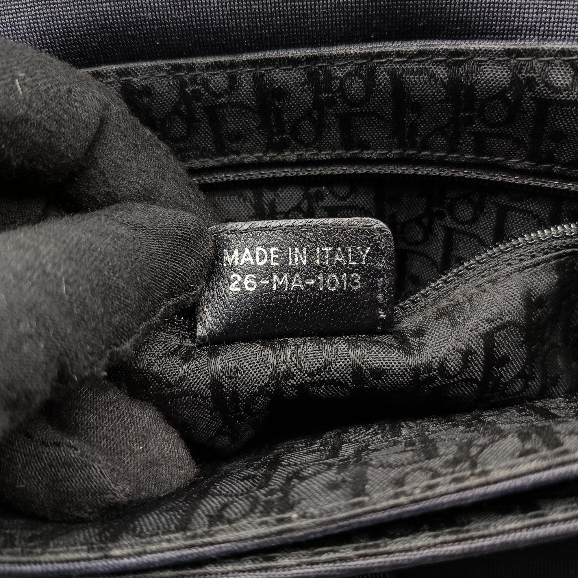 Secondhand Christian Dior Hardcore Navy Canvas  shoulderbag | stylenewstar
