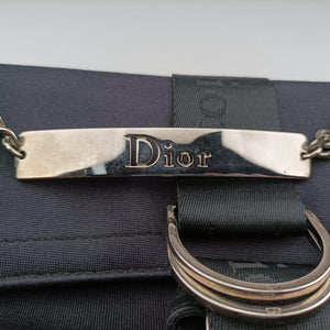 Secondhand Christian Dior Hardcore Navy Canvas  shoulderbag | stylenewstar