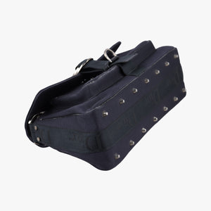 Secondhand Christian Dior Hardcore Navy Canvas  shoulderbag | stylenewstar