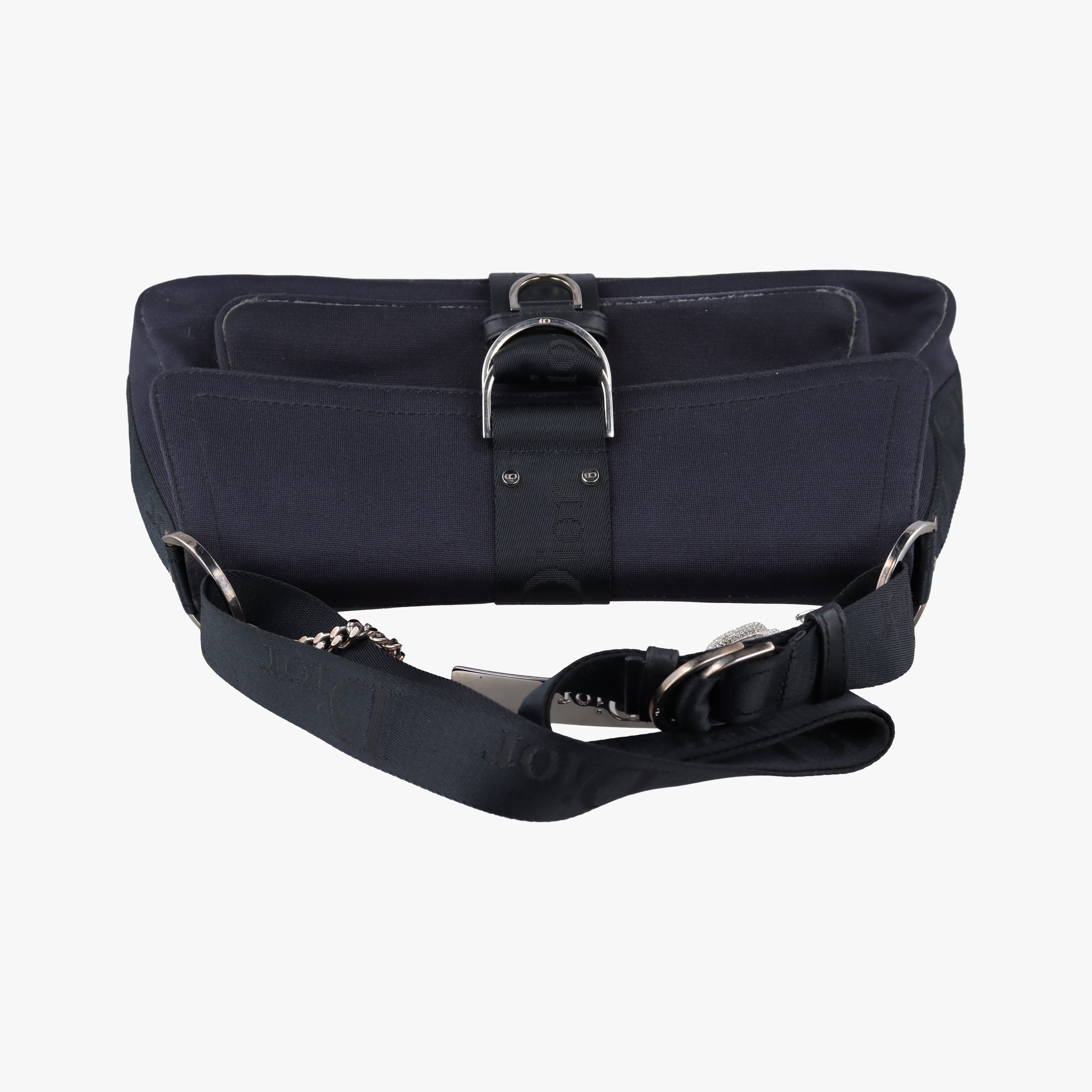Secondhand Christian Dior Hardcore Navy Canvas  shoulderbag | stylenewstar