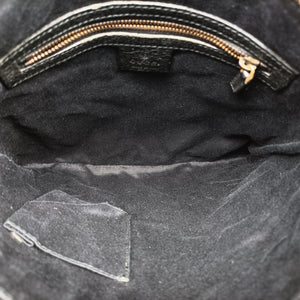 Pre-owned Gucci GG Canvas Black canvas 120893 shoulderbag | stylenewstar