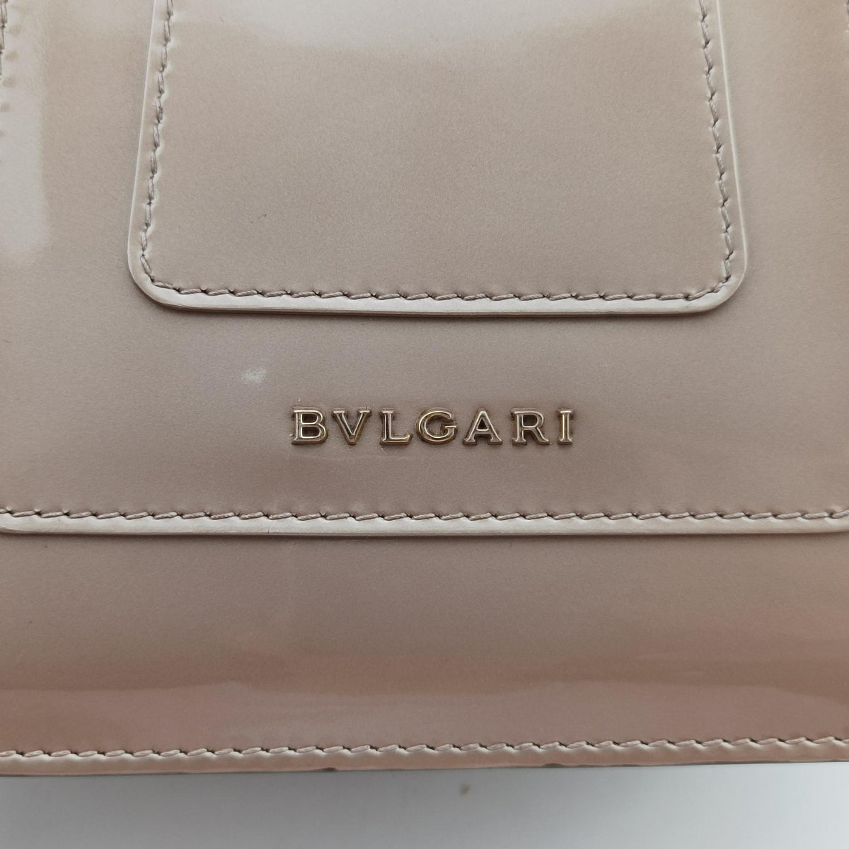 Vintage Bvlgari SERPENTI FOREVER Golden Patent  shoulderbag | stylenewstar