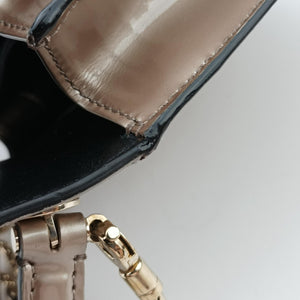Vintage Bvlgari SERPENTI FOREVER Golden Patent  shoulderbag | stylenewstar