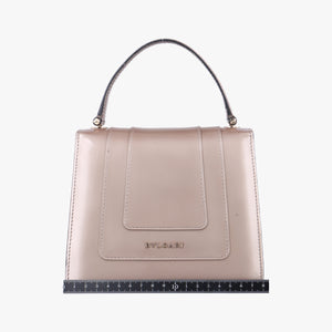 Vintage Bvlgari SERPENTI FOREVER Golden Patent  shoulderbag | stylenewstar