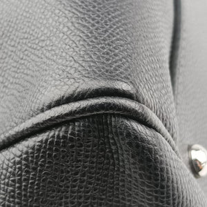 Pre-owned Dolce & Gabbana SICILY Black Leather  shoulderbag | stylenewstar
