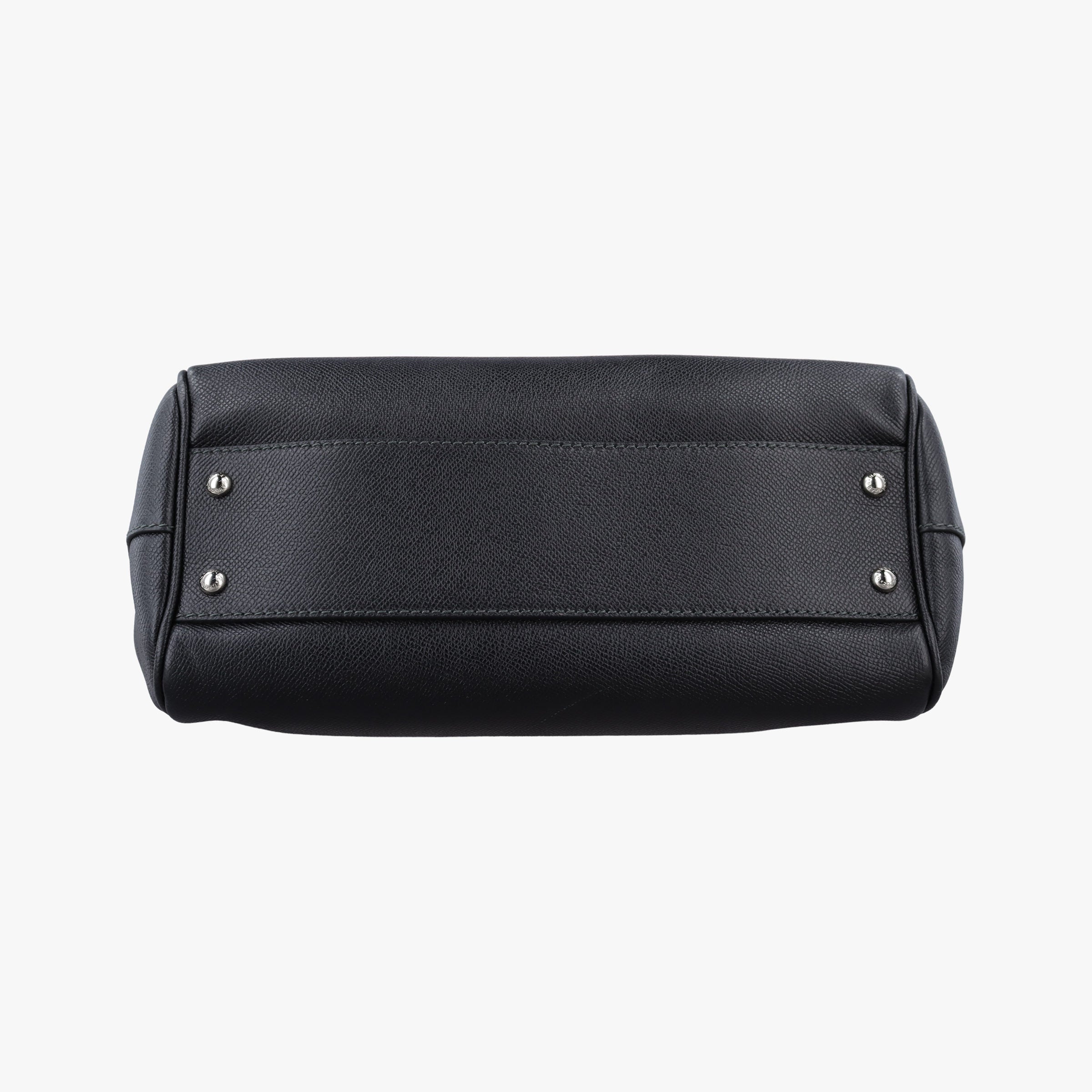 Pre-owned Dolce & Gabbana SICILY Black Leather  shoulderbag | stylenewstar