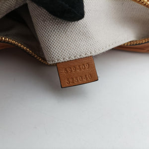 Pre-owned Gucci Attache G-Shaped Hook Brown leather 699409 shoulderbag | stylenewstar