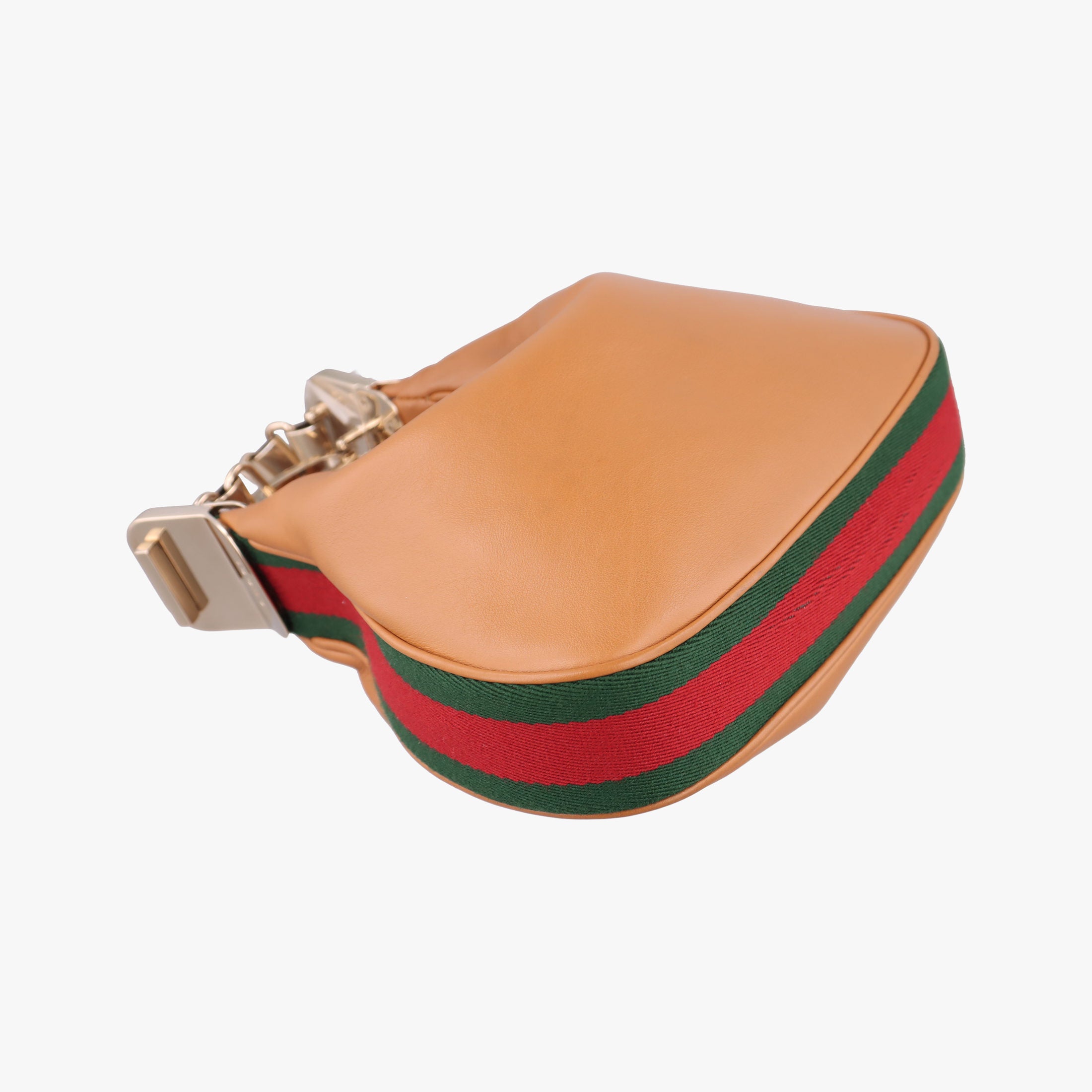 Pre-owned Gucci Attache G-Shaped Hook Brown leather 699409 shoulderbag | stylenewstar